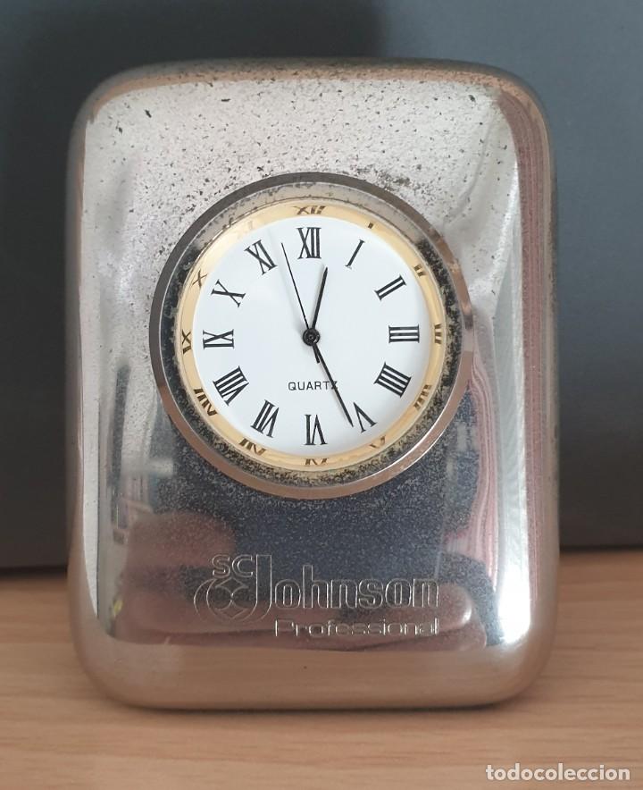 Vintage: RELOJ SOBREMESA SC JOHNSON - Foto 3