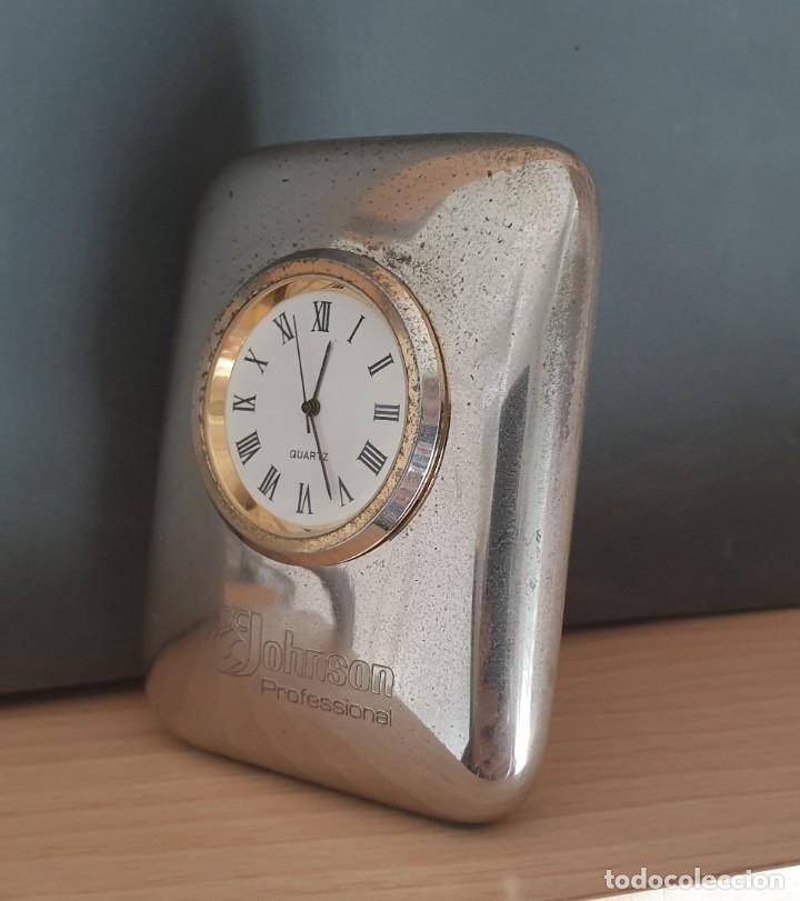 Vintage: RELOJ SOBREMESA SC JOHNSON - Foto 4