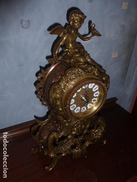 Vintage: RELOJ DE BRONCE FUNCIONANDO - Foto 2