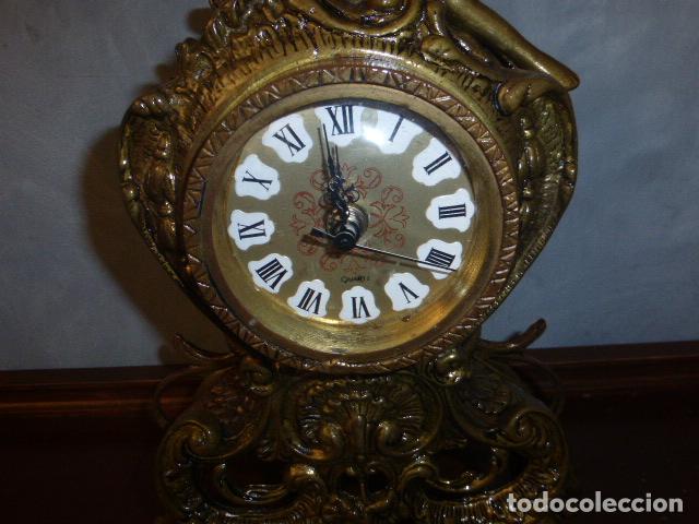 Vintage: RELOJ DE BRONCE FUNCIONANDO - Foto 6