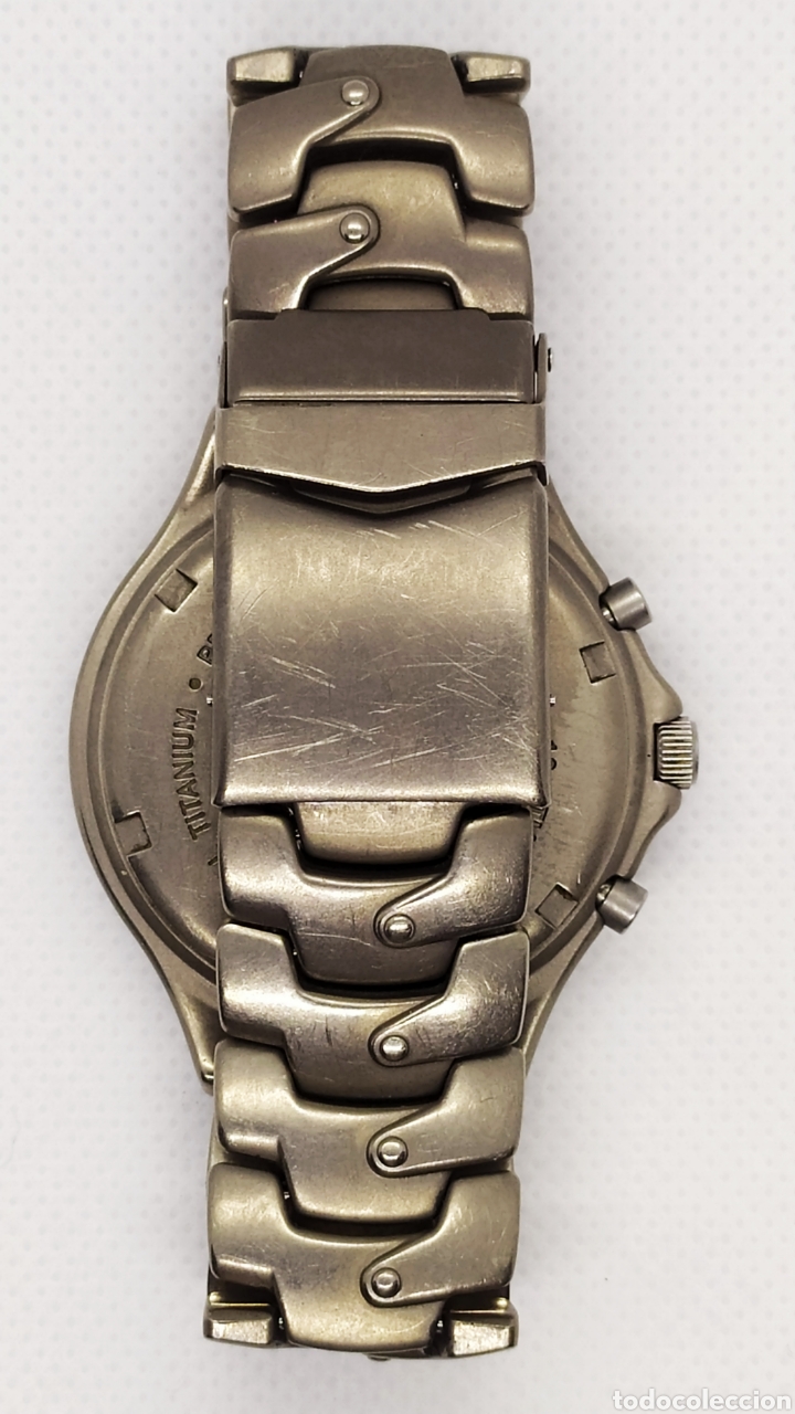 Vintage: Reloj NOWLEY Chronograph Titanium Mod.81072. - Foto 5