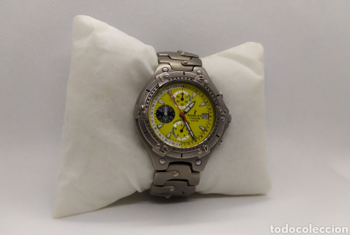 Vintage: Reloj NOWLEY Chronograph Titanium Mod.81072. - Foto 16