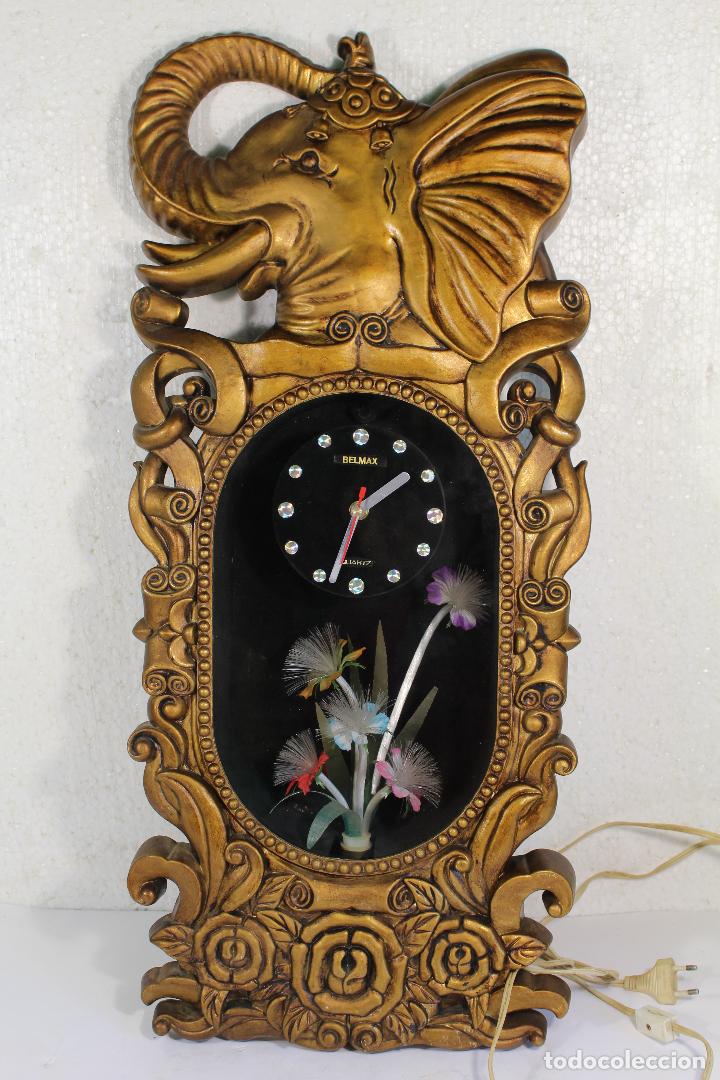 Vintage: Reloj de luces - elefante - marca belmax - Foto 1