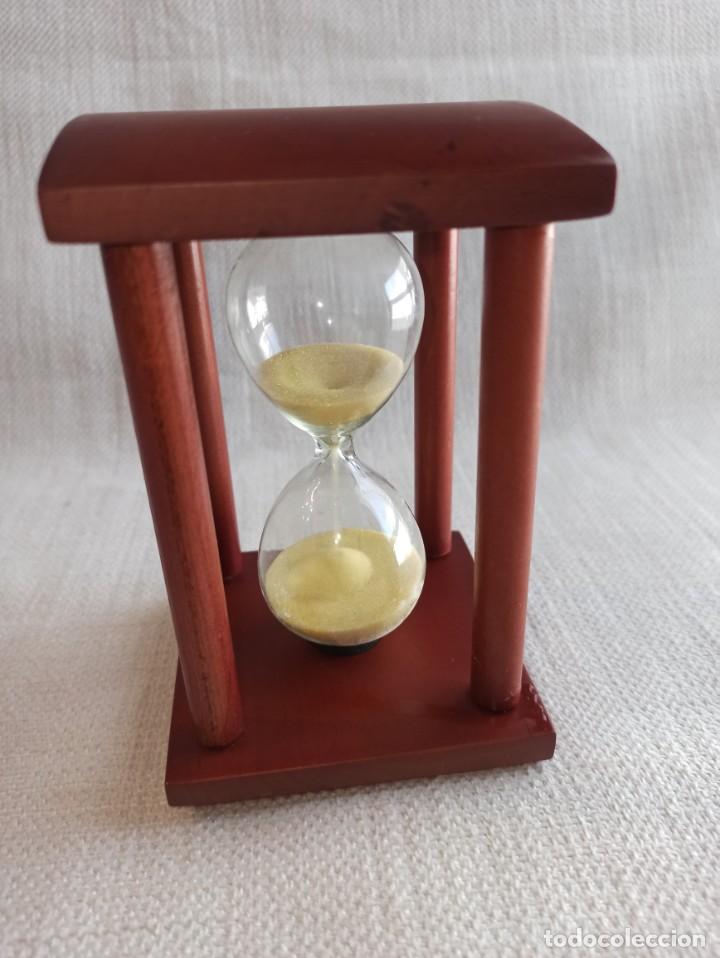 Vintage: RELOJ DE ARENA (MADERA) - Foto 1