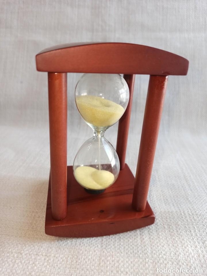 Vintage: RELOJ DE ARENA (MADERA) - Foto 4