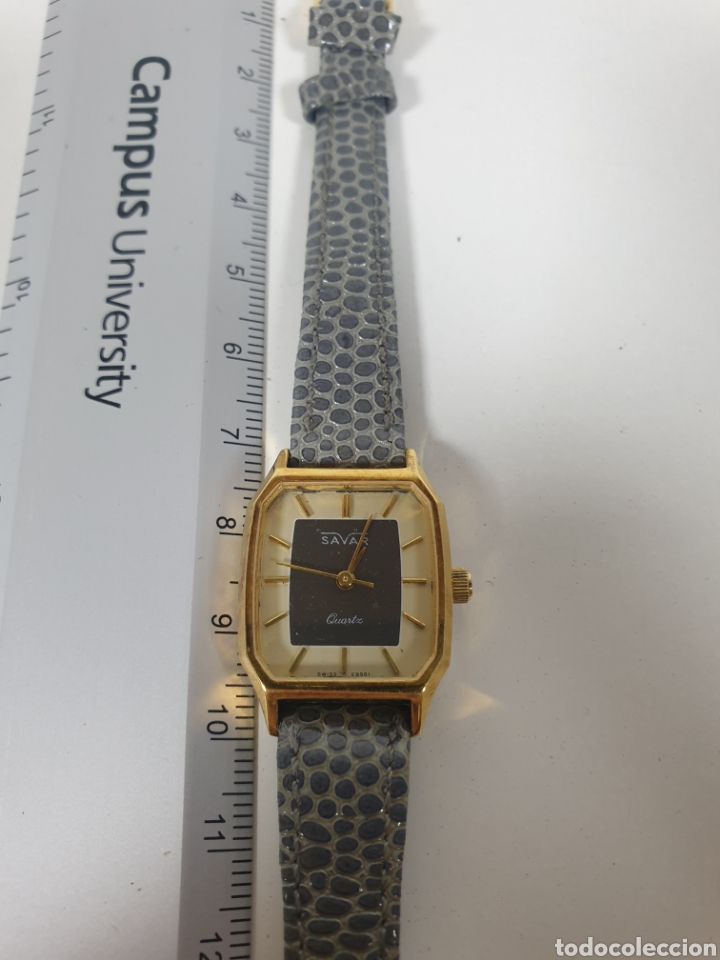 Vintage: Reloj savar quartz - Foto 2