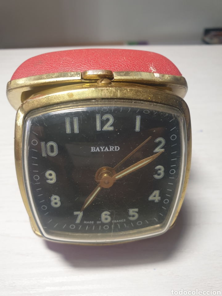 Vintage: Reloj viaje bayard funcionando - Foto 1