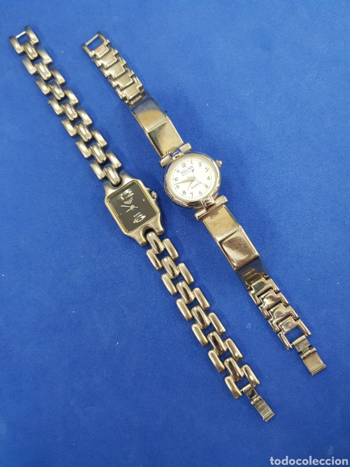 Vintage: Lote 2 relojes de pulsera de se&ntilde;ora - Foto 1
