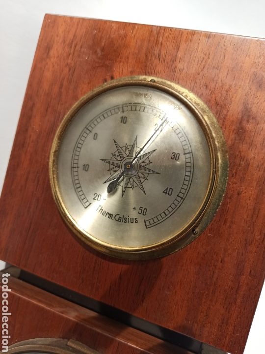 Vintage: Reloj , bar&oacute;metro, term&oacute;metro - Foto 4