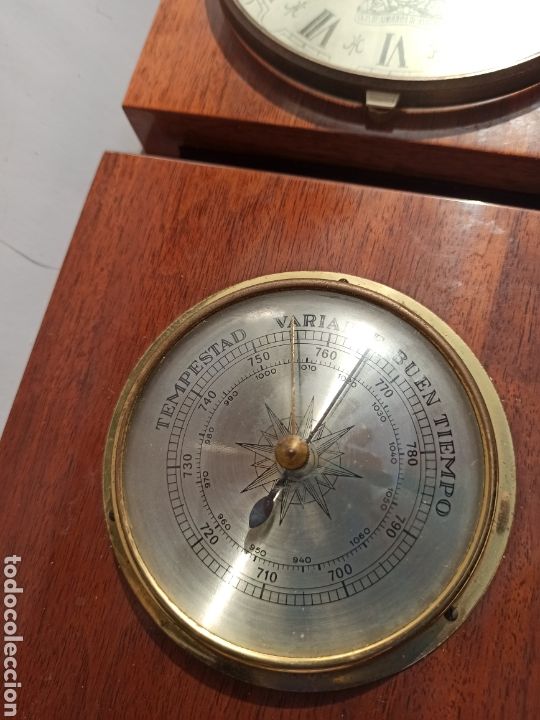 Vintage: Reloj , bar&oacute;metro, term&oacute;metro - Foto 5