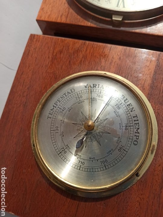 Vintage: Reloj , bar&oacute;metro, term&oacute;metro - Foto 6