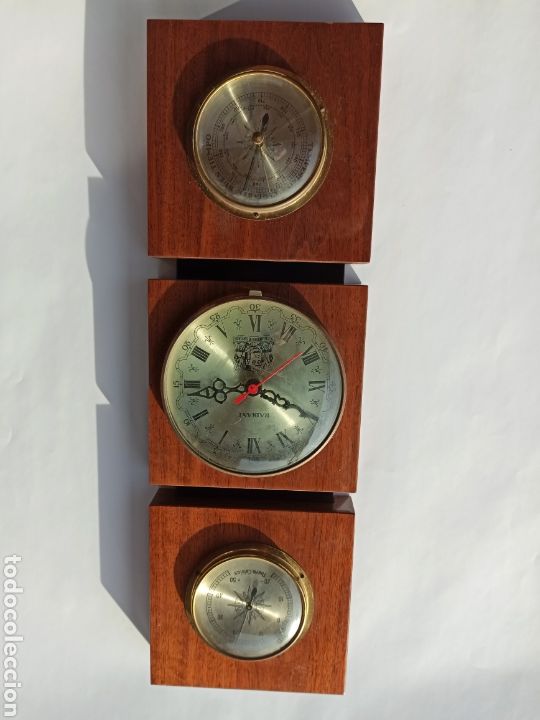 Vintage: Reloj , bar&oacute;metro, term&oacute;metro - Foto 1