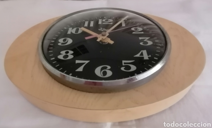 Vintage: Antiguo Reloj Pared. - Foto 4