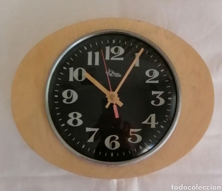 Vintage: Antiguo Reloj Pared. - Foto 10