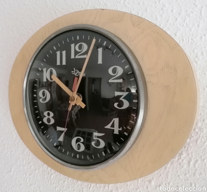 Vintage: Antiguo Reloj Pared. - Foto 12