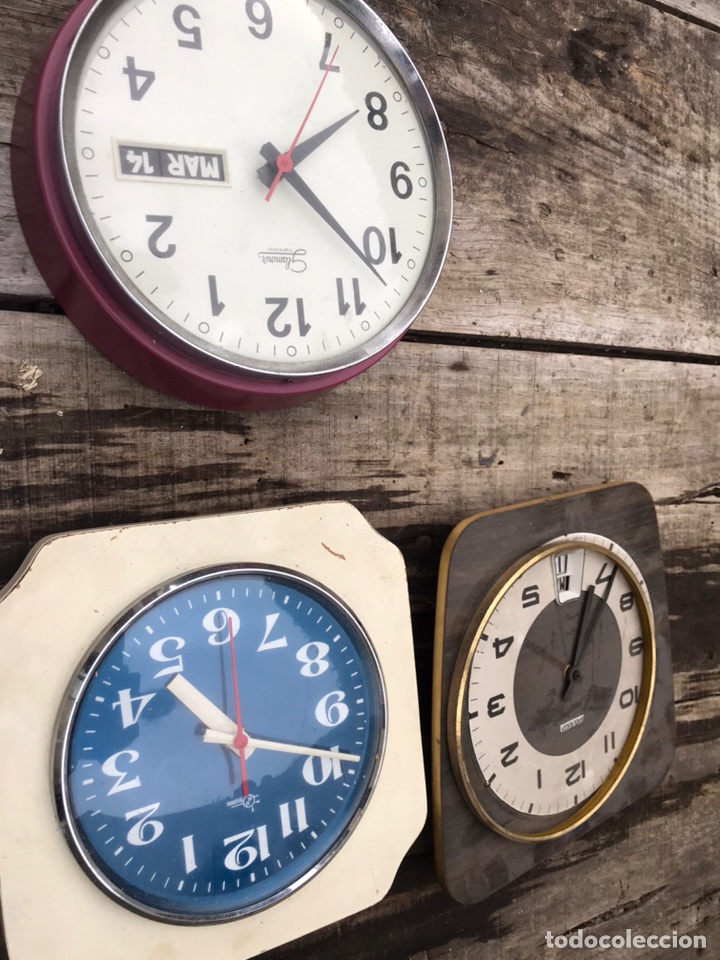 Vintage: Lote de relojes de cocina - Foto 6