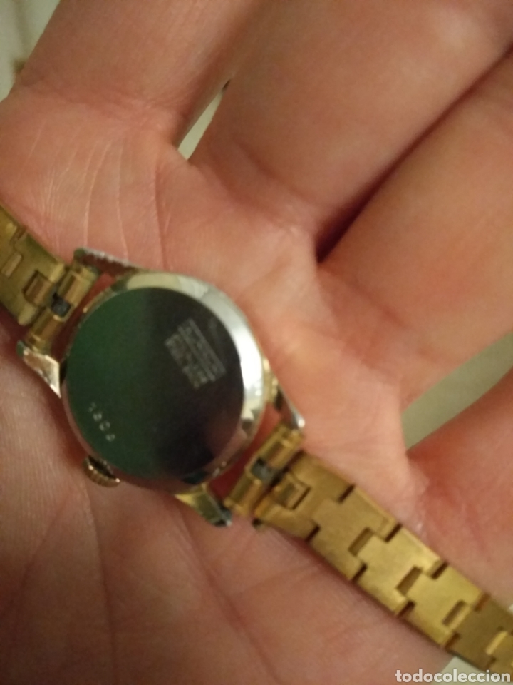 Vintage: Reloj Timor antiguo dorado - Foto 1