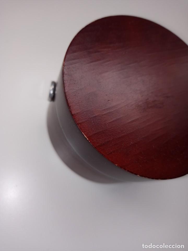 Vintage: Reloj basculante en caja de madera - Foto 11