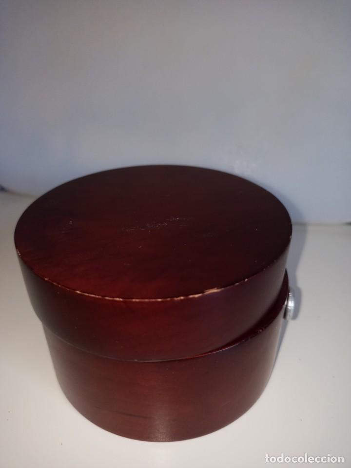 Vintage: Reloj basculante en caja de madera - Foto 12