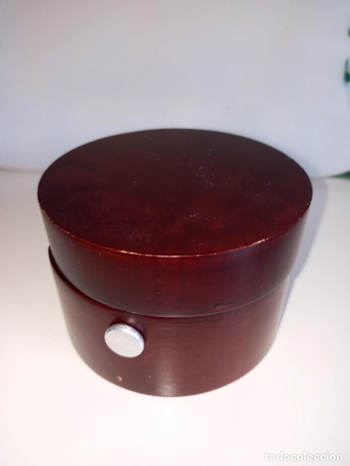 Vintage: Reloj basculante en caja de madera - Foto 14