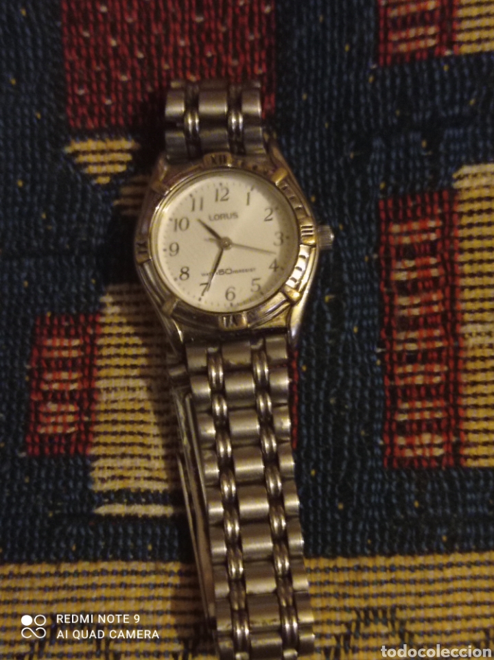 Vintage: Reloj de mujer lorus funcionando perfectamente - Foto 2