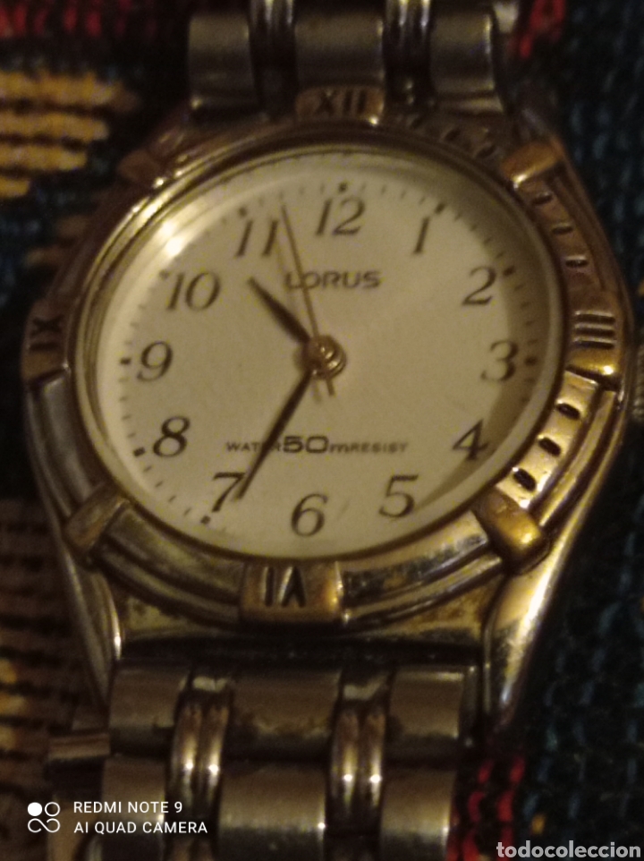 Vintage: Reloj de mujer lorus funcionando perfectamente - Foto 1