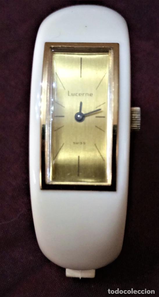 RELOJ BRAZALETE LUCERNE DE LOS AÑOS 70 (Relojes - Relojes Vintage )