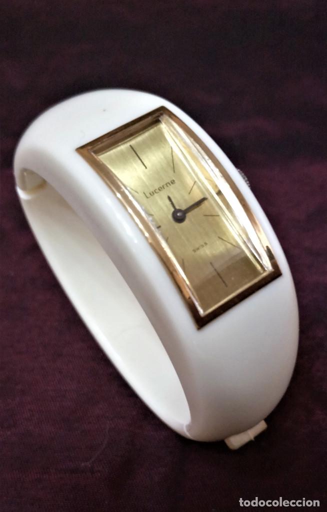 Vintage: Reloj brazalete Lucerne de los años 70 - Foto 3 - 254160005