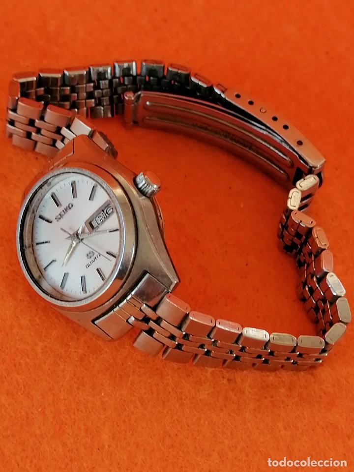 Vintage: RELOJ DE SE&Ntilde;ORA MARCA SEIKO - QUARTZ - Foto 5