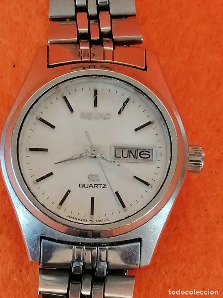 Vintage: RELOJ DE SE&Ntilde;ORA MARCA SEIKO - QUARTZ - Foto 12