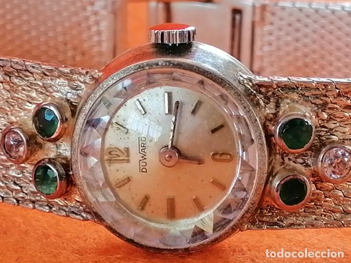 Vintage: RELOJ DE SE&Ntilde;ORA MARCA DUWARD - Foto 6