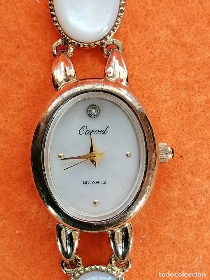 Vintage: RELOJ DE SE&Ntilde;ORA MARCA CARVEL - QUARTZ - Foto 5