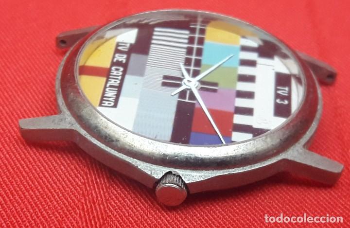 Vintage: Reloj TV3, TV de Catalunya, marca Saint Denis Paris años 80 - Foto 2 - 262459125