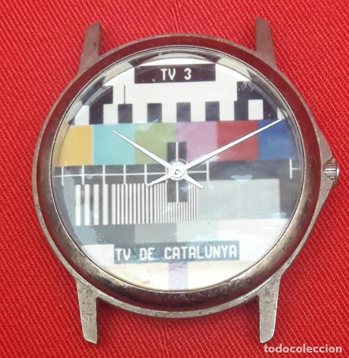 Vintage: Reloj TV3, TV de Catalunya, marca Saint Denis Paris años 80 - Foto 5 - 262459125