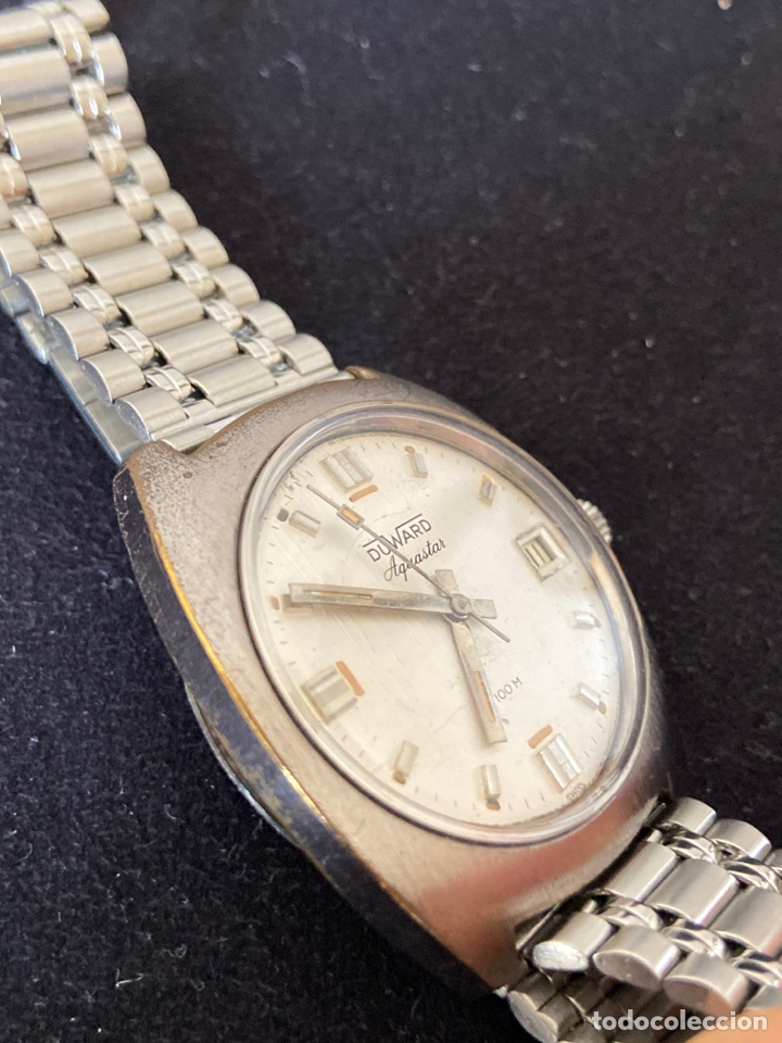 Vintage: Reloj DUWARD Aquastar 100m - Foto 3