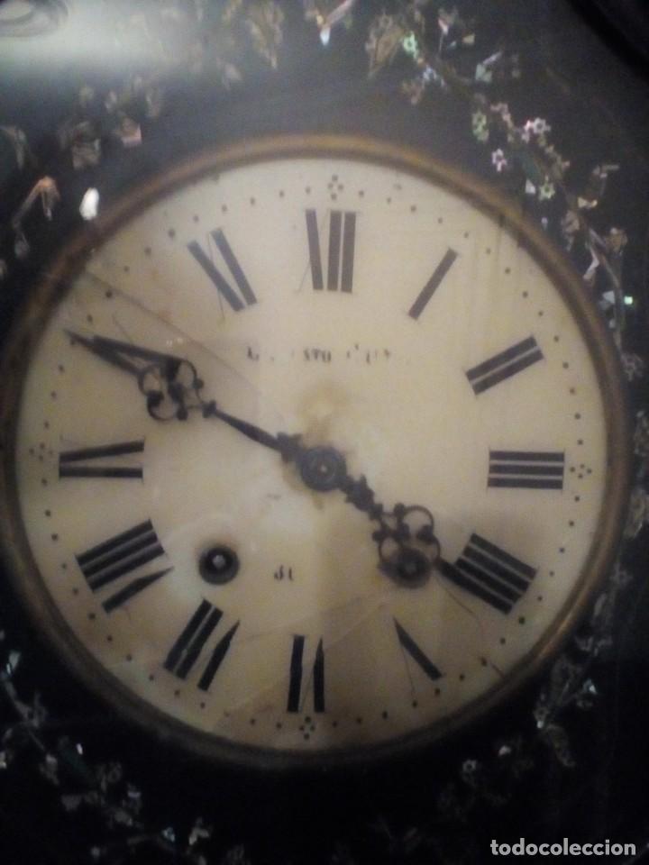 Vintage: Reloj pared ojo de buey - Foto 2