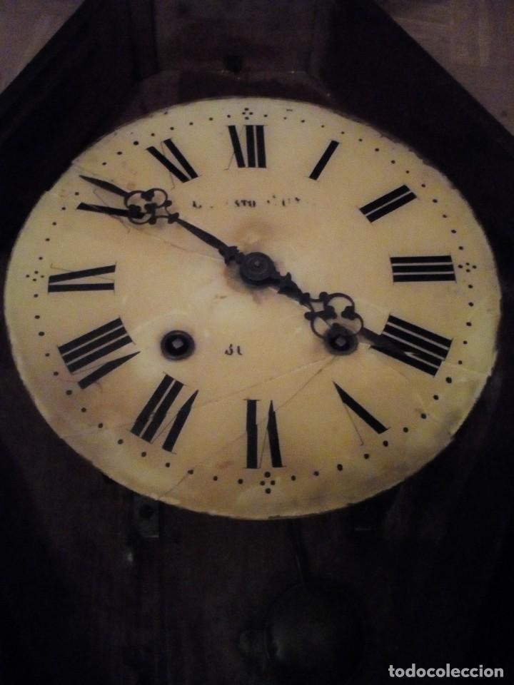 Vintage: Reloj pared ojo de buey - Foto 3