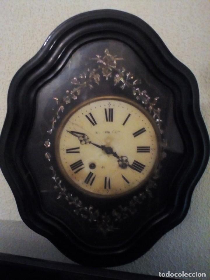 Vintage: Reloj pared ojo de buey - Foto 5