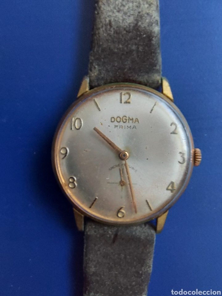 Vintage: Antiqu&iacute;simo reloj Dogma - Foto 2