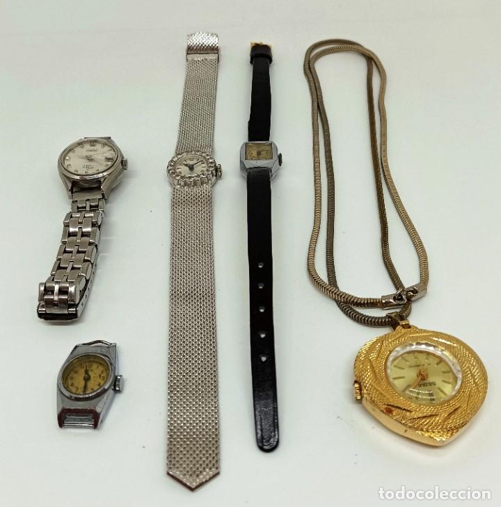 Vintage: Lote de relojes de varias marcas. - Foto 1