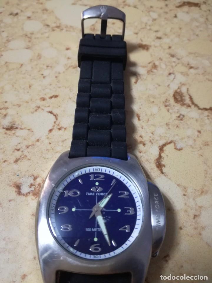 Vintage: RELOJ TIME FORCE CON PULSERA ORIGINAL. - Foto 2