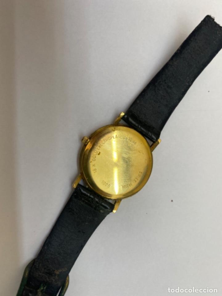 Vintage: Reloj moneda chapado en oro - Foto 2