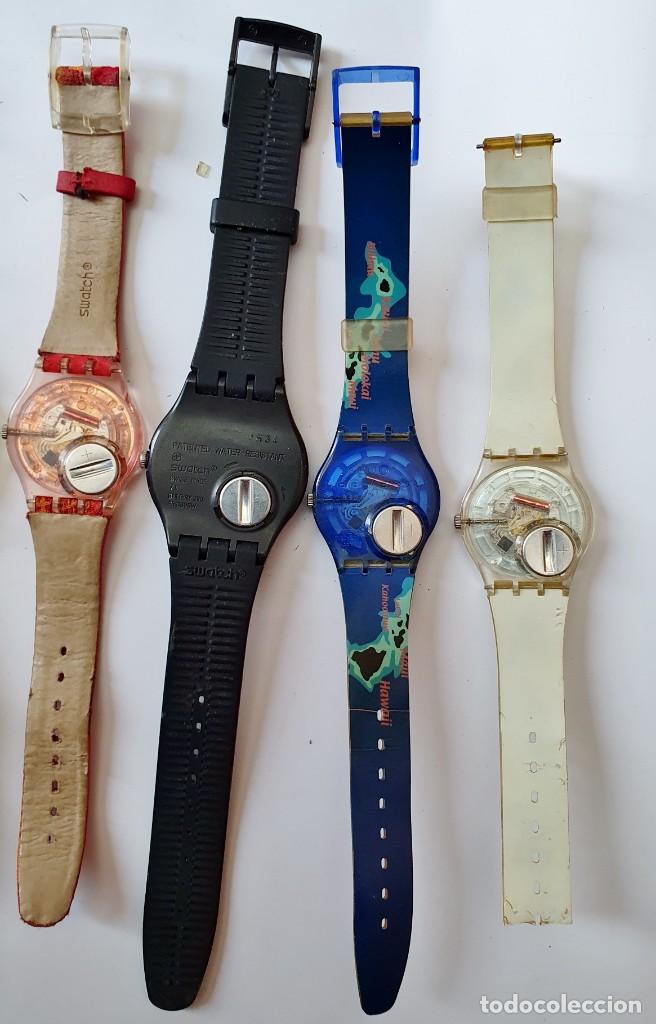 Vintage: SWATCH - LOTE DE 9 RELOJES QUARTZ- FUNCIONANDO - Foto 7