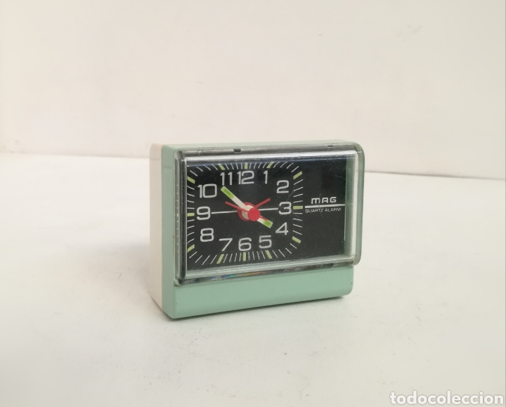 Reloj Despertador Alarma Antiguo Vintage A Pilas