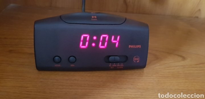 radio reloj despertador digital philips - Compra venta en todocoleccion