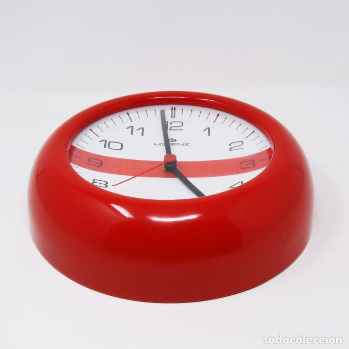 Vintage: Reloj de pared postmoderno Lorenz - Foto 4