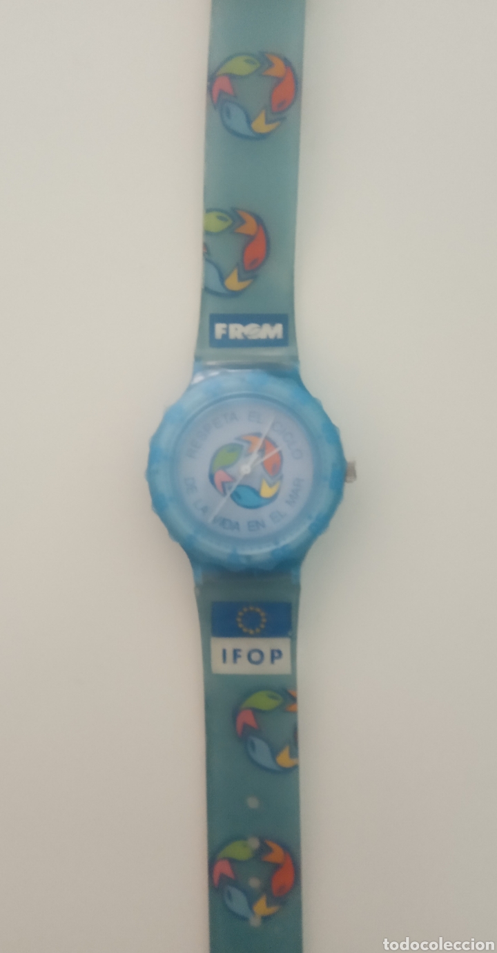 raro reloj tipo swatch from ifrop campaña europ - Comprar Relojes vintage  en todocoleccion - 283731598