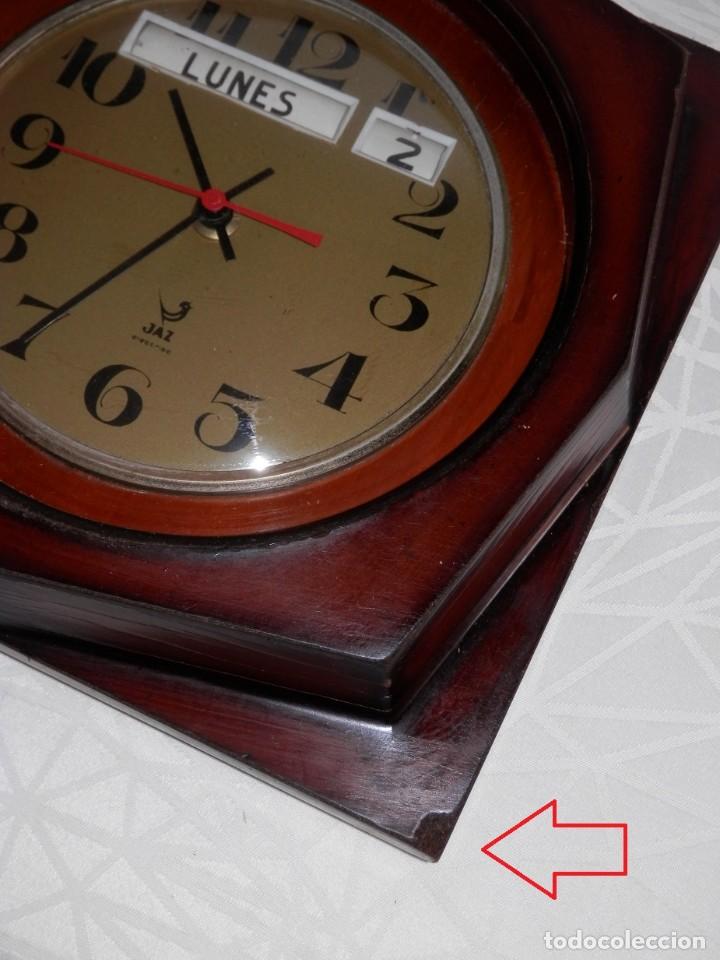Vintage: ANTIGUO RELOJ DE PAREDE JAZ - Foto 3