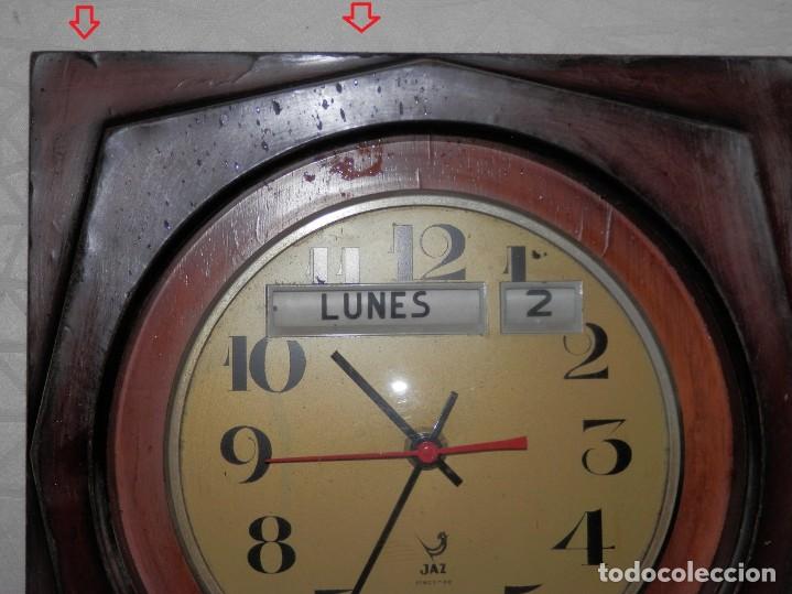 Vintage: ANTIGUO RELOJ DE PAREDE JAZ - Foto 4