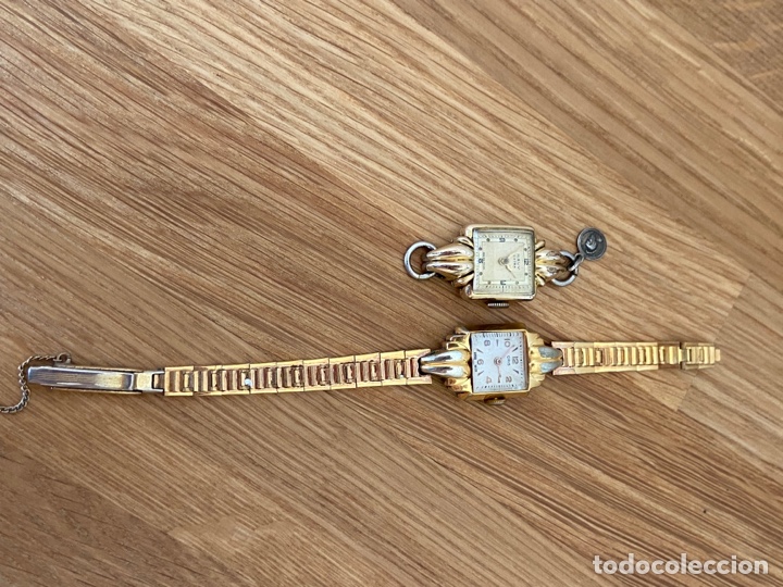 Vintage: Pareja relojes de mujer - Foto 2